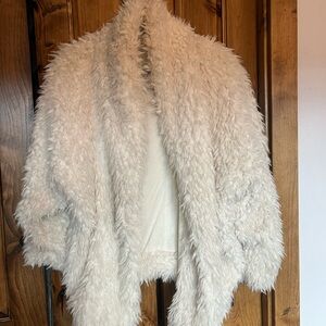 Express Cream Teddy Jacket
